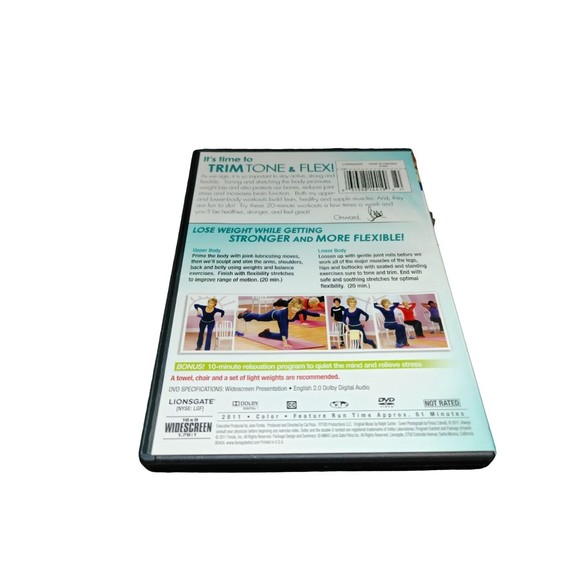Jane Fonda Prime Time: Trim, Tone & Flex - DVD By Jane Fonda - VERY GOOD - Picture 3 of 5